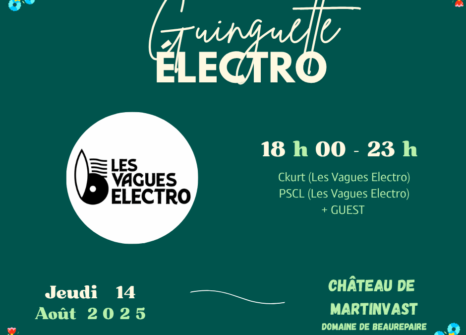 La guinguette du Krill : soirée électro / jeudi 14 août 18h – 23h