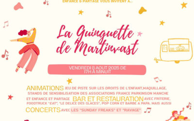La guinguette de France Parkinson et Enfance & Partage / vendredi 8 août 17h-minuit