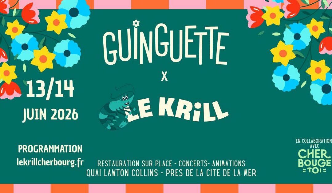 La guinguette du Krill – Dimanche 14 juin, 14h – 19h